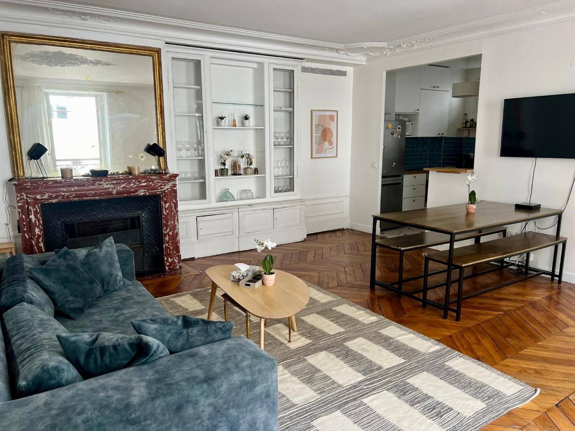 Appartement Haussmanannien Cosy - Republique Paris Exterior photo